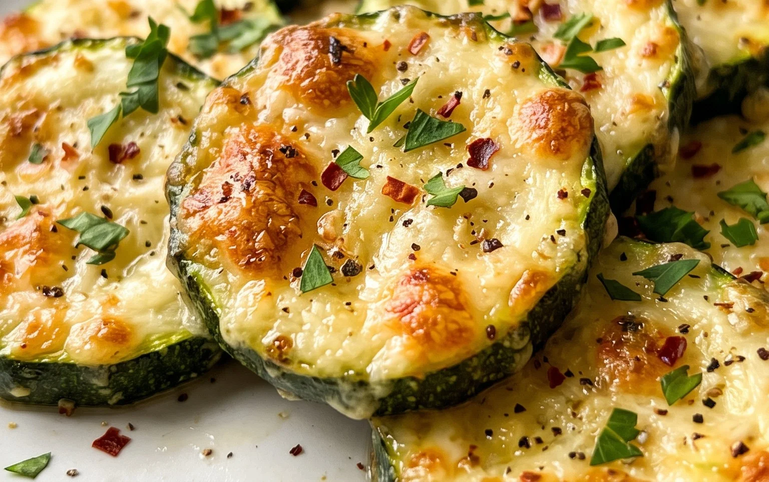 Baked Parmesan Zucchini