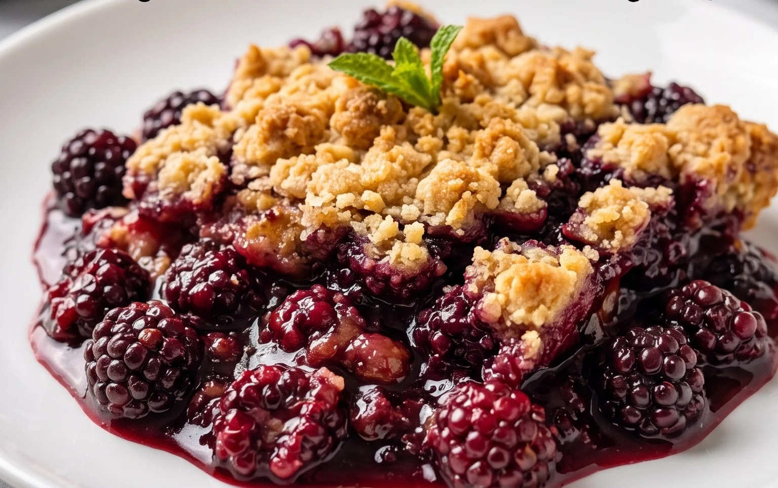 The Pioneer Women's Blackberry Cobbler