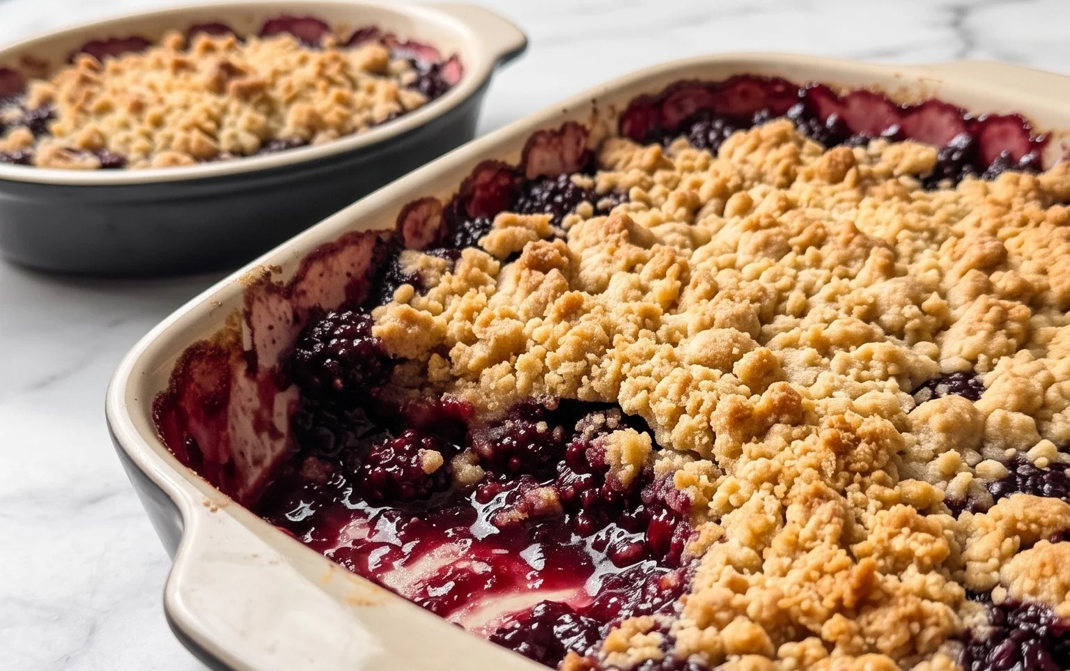 The Pioneer Women's Blackberry Cobbler