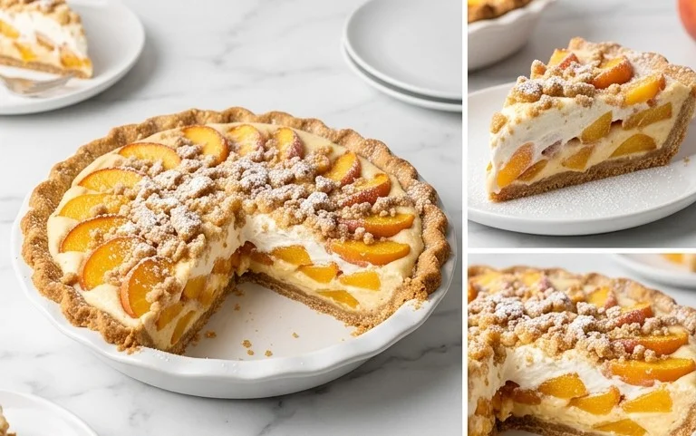 Peaches and Cream Pie