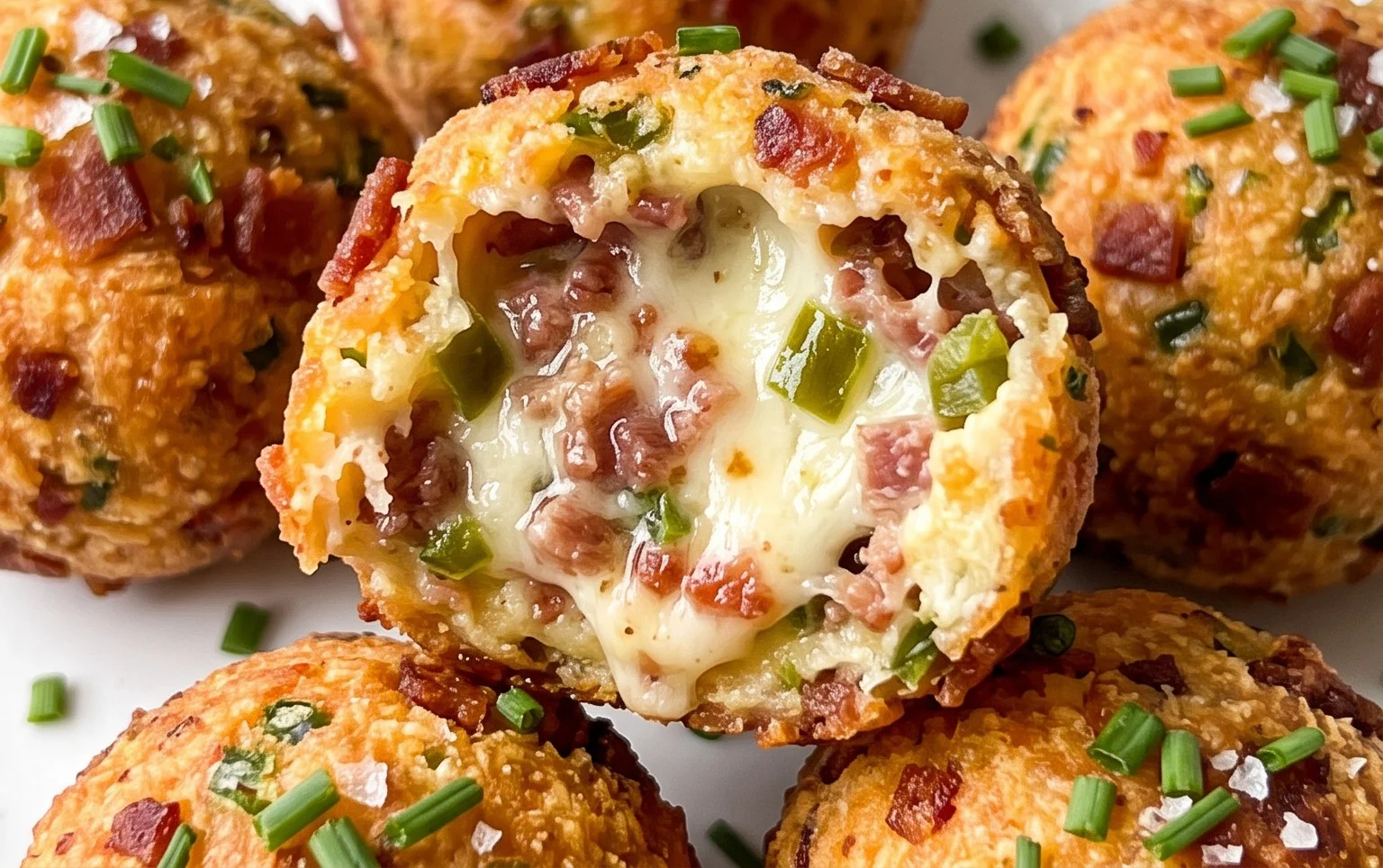 Beef Bacon Jalapeño Popper Cheese Balls