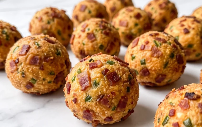 Beef Bacon Jalapeño Popper Cheese Balls