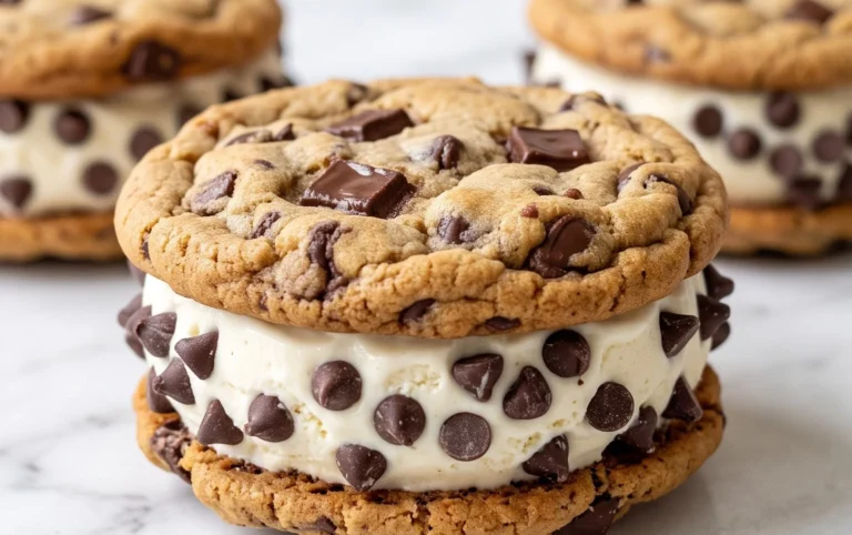 Cookie Ice Cream Sandwiches (Like a Chipwich!)