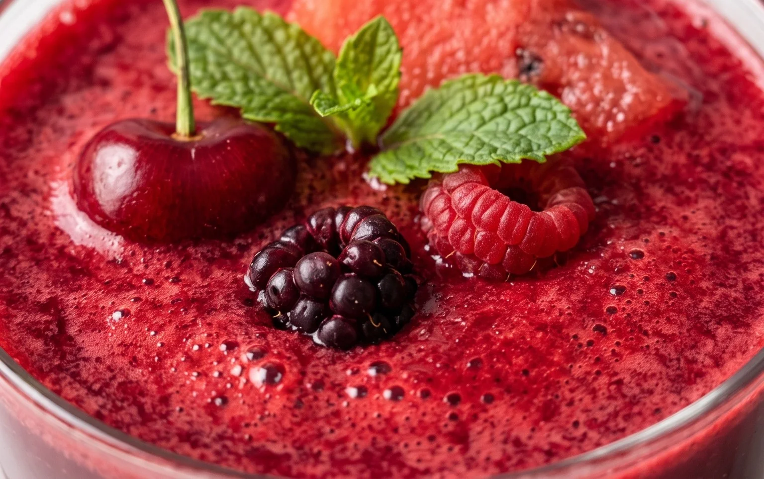 Watermelon Cherry Berry Beet Juice