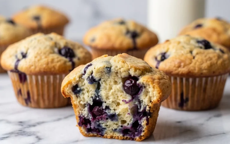 Homemade Blueberry Muffins