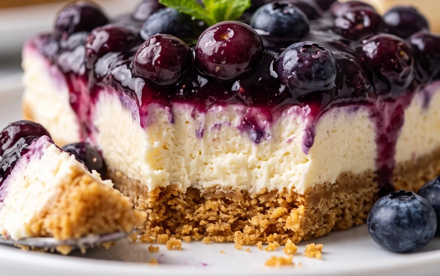 No-Bake Blueberry Yum Yum