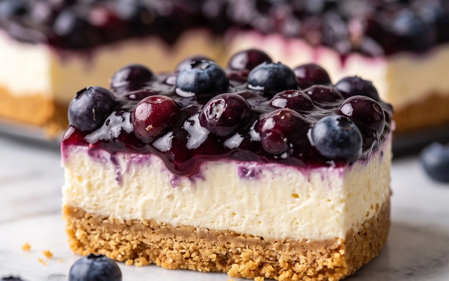 No-Bake Blueberry Yum Yum