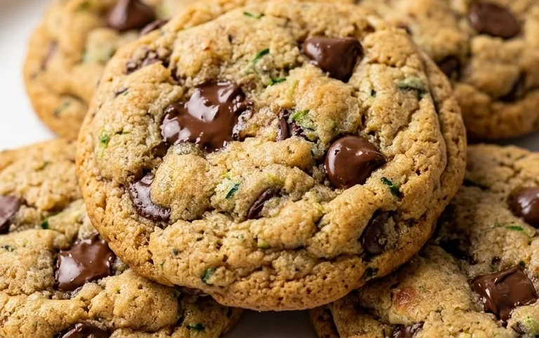 Zucchini Chocolate Chip Cookies