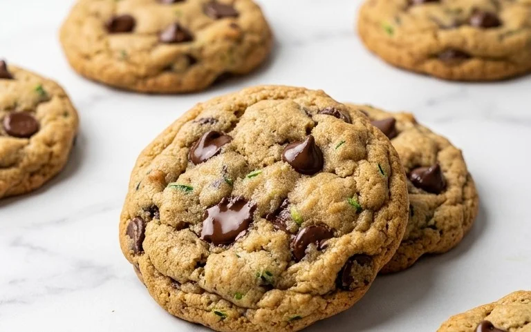 Zucchini Chocolate Chip Cookies