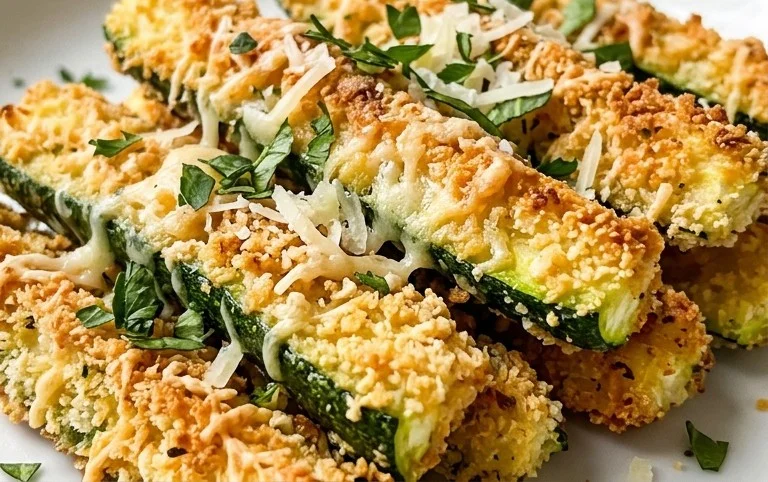 Baked Parmesan Zucchini Fries