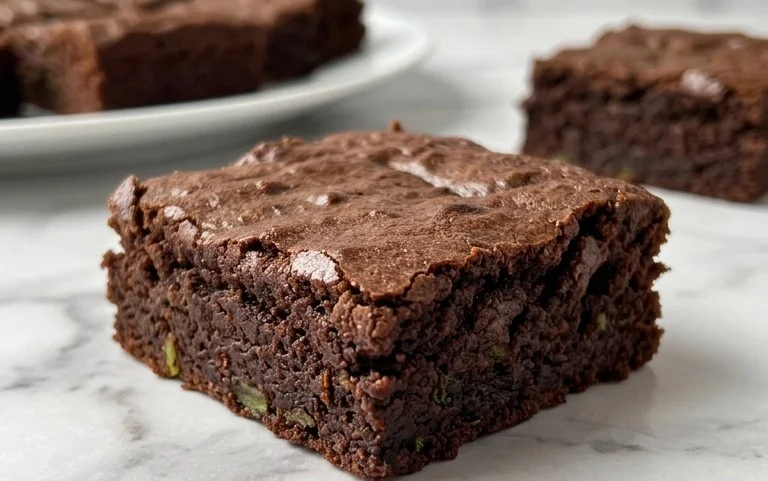 Secretly Healthy Zucchini Brownies