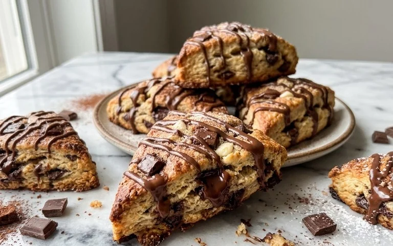 Triple Chocolate Scones