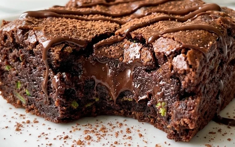 Secretly Healthy Zucchini Brownies