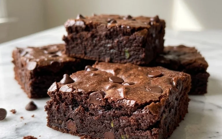 Secretly Healthy Zucchini Brownies