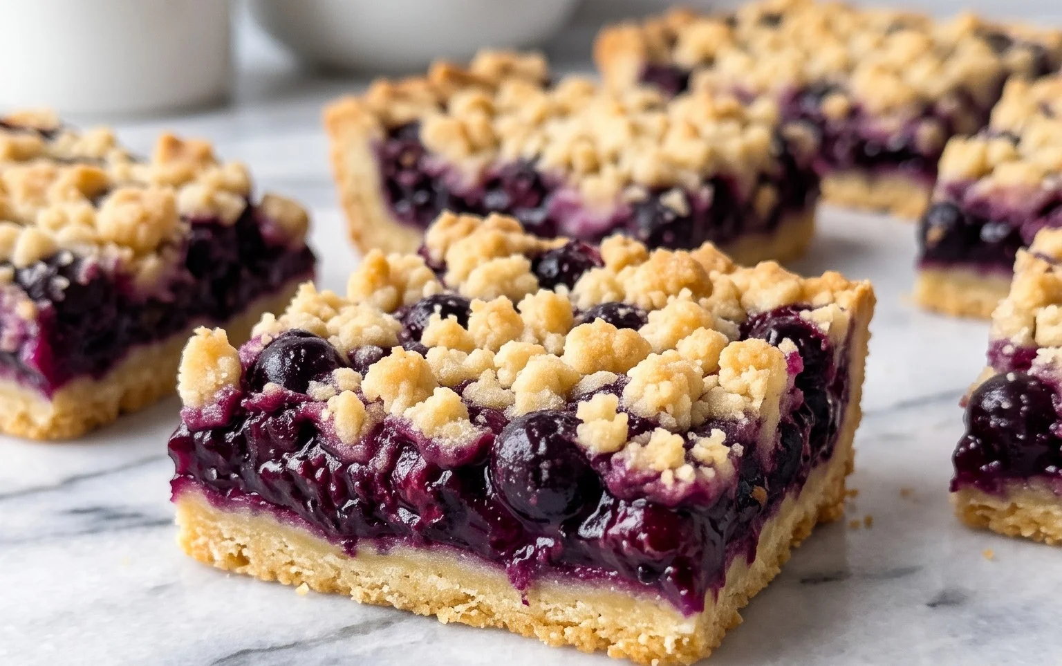 Easy Blueberry Pie Bars