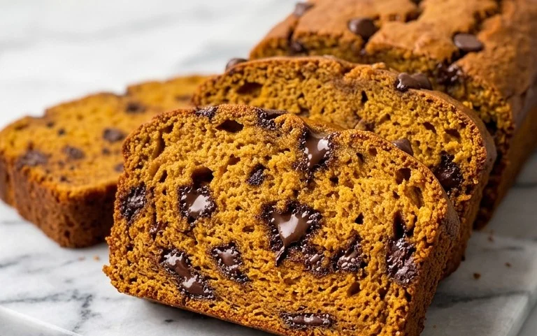 Pumpkin Chocolate Chip Bread