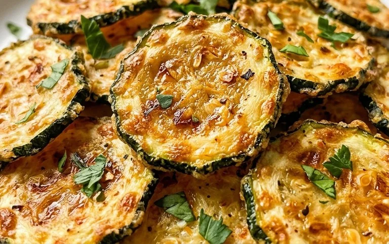 Crispy Baked Zucchini Chips