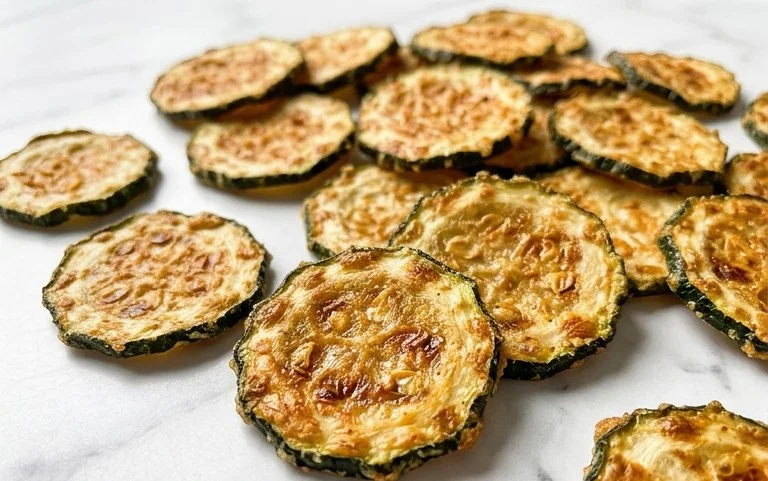 Crispy Baked Zucchini Chips