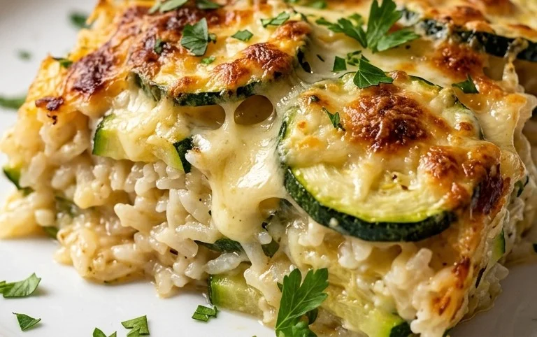 Julia Child's Zucchini and Rice Gratin (Tian de Courgettes au Riz)