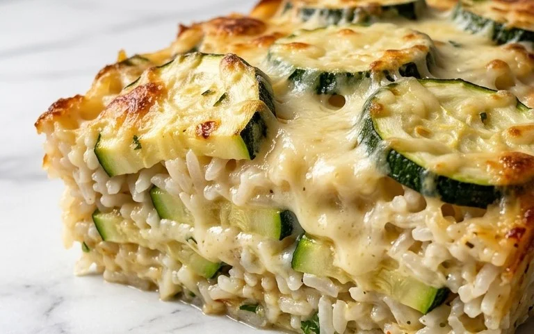 Julia Child's Zucchini and Rice Gratin (Tian de Courgettes au Riz)